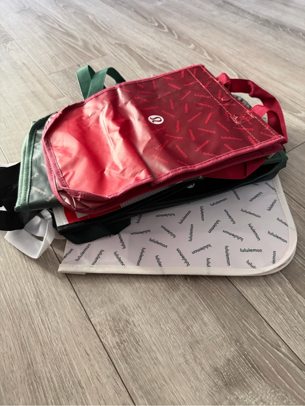 Bundle of Lululemon Reusable Shopping Bags - Picture 7 of 8